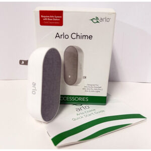 Arlo Chime For Arlo Doorbell Model AC1001 NIB Plug In
